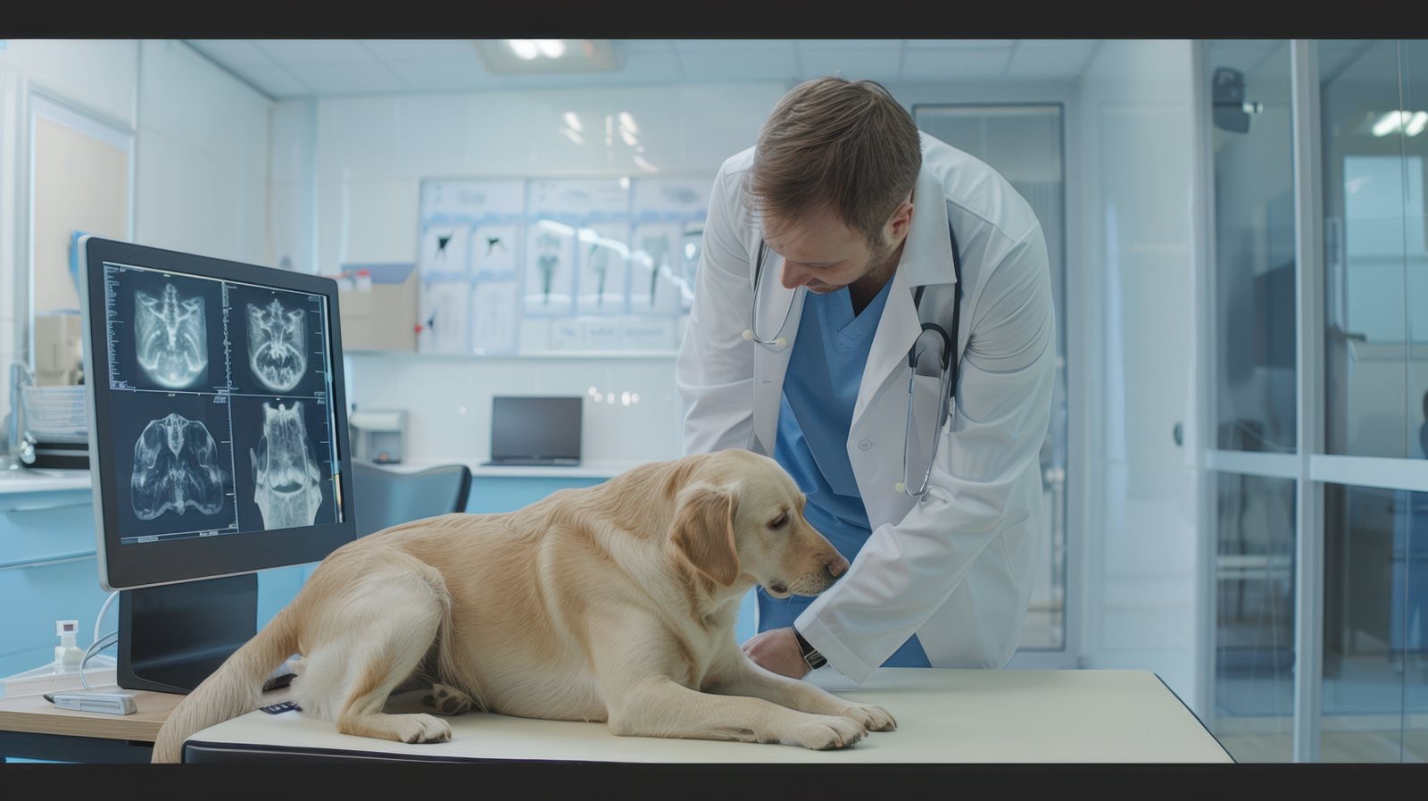 Radiografia veterinária: como o auxiliar apoia o posicionamento do animal